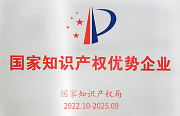 國家知識(shí)產(chǎn)權(quán)優(yōu)勢企業(yè)